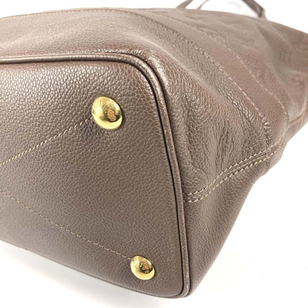 LOUIS VUITTON Authentic Brown Monogram Leather Shoulder Bag - Picture 6 of 16